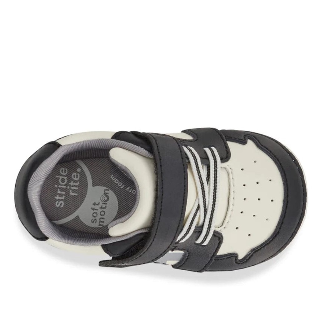 NIB Rite Stride Rite Waverly Black/White Stylish Kids'size various - Picture 4 of 8